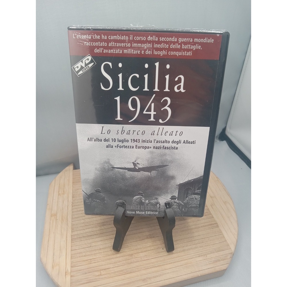 Sicilia 1943 - Lo Sbarco Alleato - RARE Archive‎ DVD - Gionale Di Sicily 2004